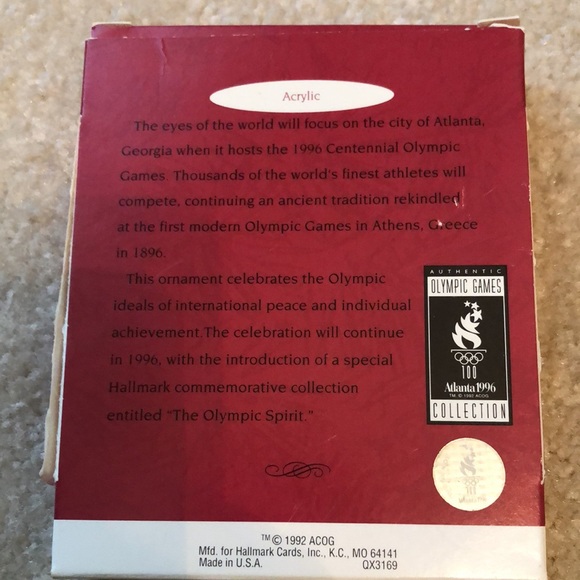 Olympic Christmas ornament - Picture 4 of 4